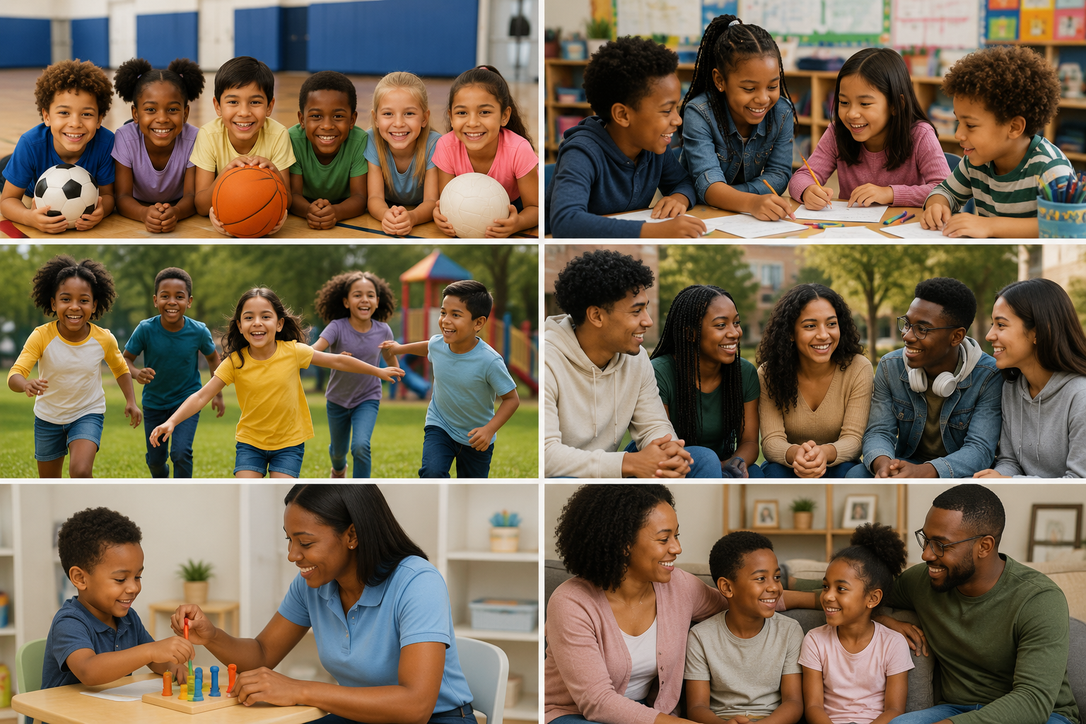 NextGen community members learning, playing, and connecting together
